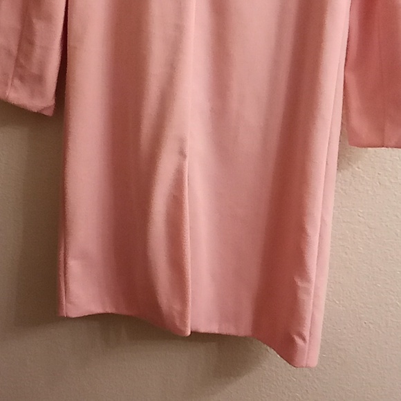 NEW RVHSWDS Party Festival Office Career Size XL Light Pink Color Pea Coat HMBC - Picture 3 of 13